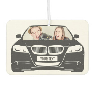 Funny Custom Photo Car Frame Car Air Freshener