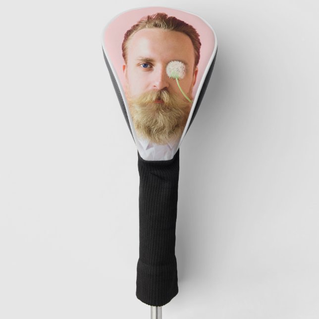 Funny Custom Photo Golf Head Cover (Front)