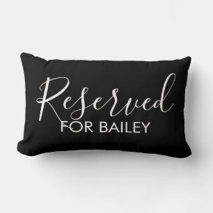 Funny Custom Reserved for the Dog personalized pet Lumbar Cushion