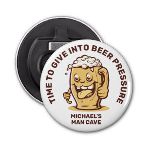Funny Custom Text Beer Bottle Opener