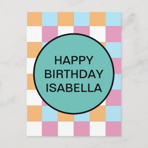 Funny custom text postcard