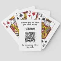 Funny Customisable Three lines text One QR code