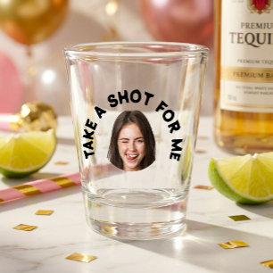 Funny Cute 21st Birthday Bachelorette Party Shot Glass