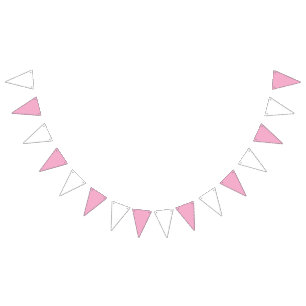 Funny cute Axolotl Squad custom editable pink Bunting