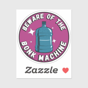 Funny Cute beware of the bonk machine / palestine