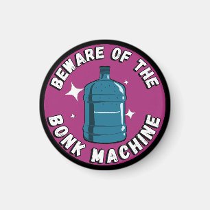 Funny Cute beware of the bonk machine / palestine  Magnet