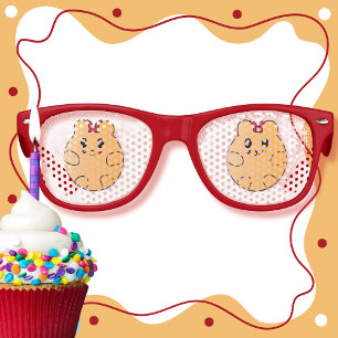 Funny Cute Birthday Favour Kawaii Animal Bean Crew Kids Sunglasses