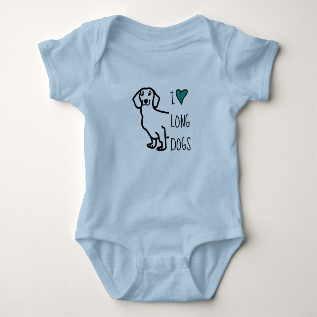Funny Cute Boy Baby Bodysuit (Front)