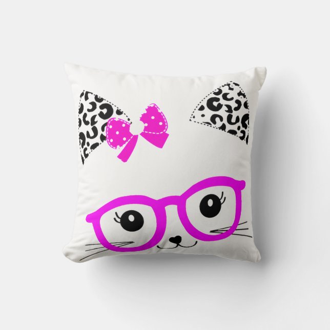 funny cute bunny cushion (Front)