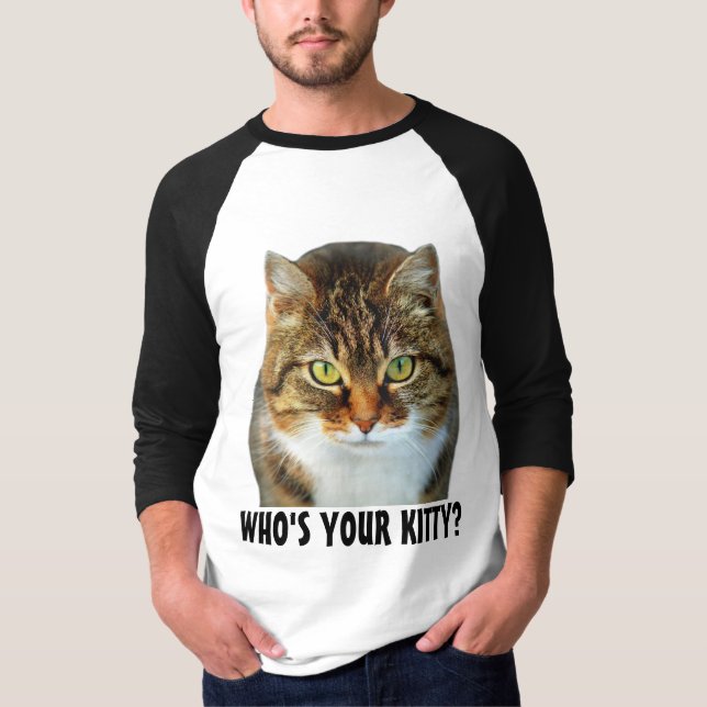 FUNNY CUTE CAT T-shirts (Front)