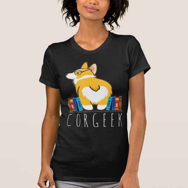 Funny Cute Corgis|Corgi Lover Gift  T-Shirt (Front)