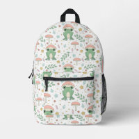 Funny Cute Cottagecore Aesthetic Frog Mushroom