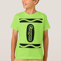 Funny Cute Crayon Halloween Costume Any Colour
