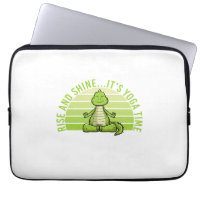 Funny cute crocodile doing yoga. funny yoga quotes