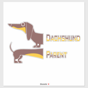 Funny cute dachshund for long dog parent