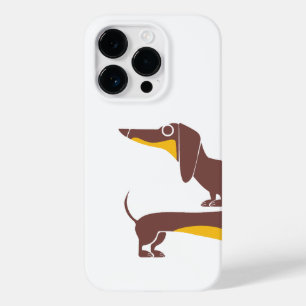 Funny cute dachshund for long dog parent Case-Mate iPhone 14 pro case