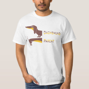 Funny cute dachshund for long dog parent T-Shirt