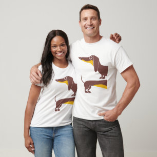 Funny cute dachshund for long dog parent T-Shirt