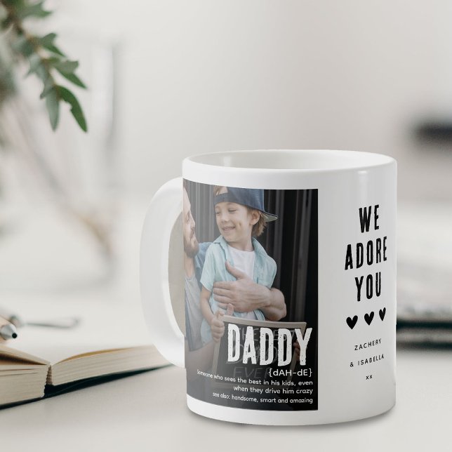 Funny Cute DADDY Definition 2 Photo  Coffee Mug (Creator Uploaded)
