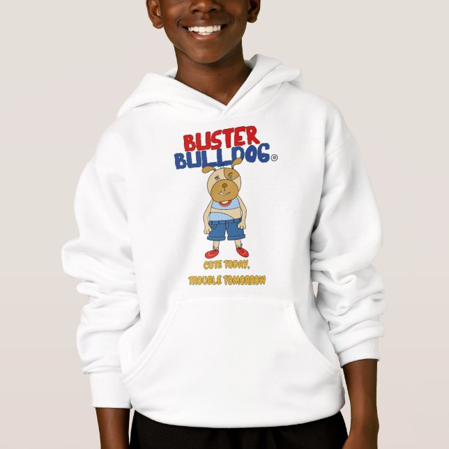 Funny Cute Dog - Cartoon Puppy Pullover Gift Idea (Front)