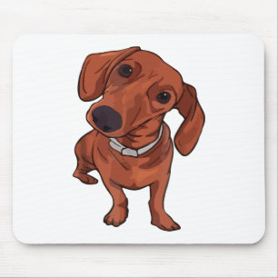 Funny Cute Dog, Dog Lover, Dog Owner, Pet Mouse Pad