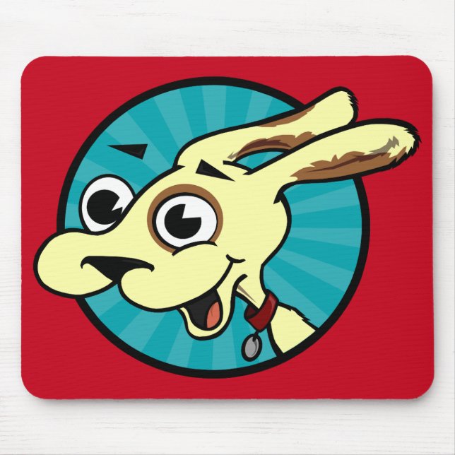 FUNNY CUTE DOG MOUSE PAD (Front)