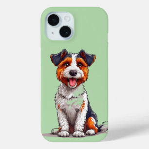 Funny Cute Dog Sweet Puppy Design iPhone 15 Case