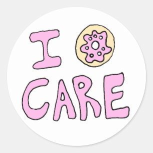 Funny Cute Doughnut Stickers