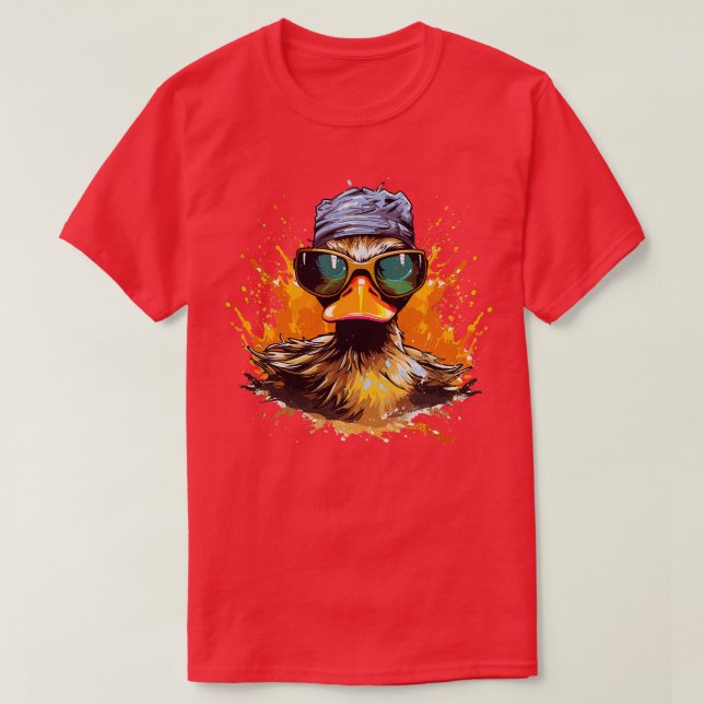 Funny cute duck T-Shirt (Design Front)