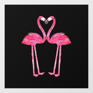 Funny Cute Flamingo Couple Love Heart Animal