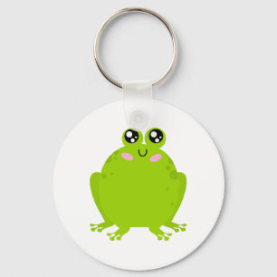 Funny Cute Frog Key Ring