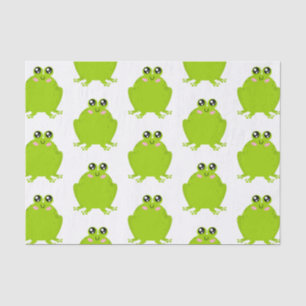 Funny Cute Frog Tissue Paper