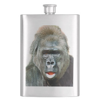 FUNNY CUTE GORILLA HIP FLASK