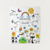 Funny Cute Happy Cartoon Characters Personalise