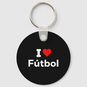 Funny Cute I Heart Love Futbol Sport Soccer Fun Key Ring