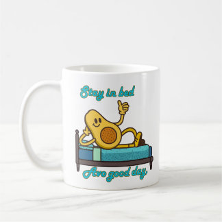 Funny Cute Lazy Avocado Coffee Mug
