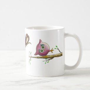 Funny Cute Owl Picture Coffee Mug