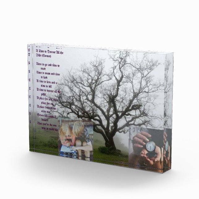 Funny Cute Poem Gift for Girlfriend Photo Block (Right)