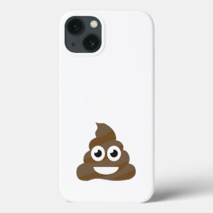 Funny Cute Poop Emoji iPhone 13 Case