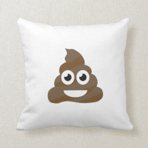 Funny Cute Poop Emoji Cushion