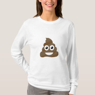 Funny Cute Poop Emoji T-Shirt