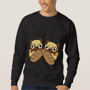 Funny Cute Pug Baguettes Classic T-Shirt 491 Sweatshirt