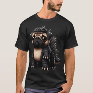 Funny Cute Pugzilla T-Shirt