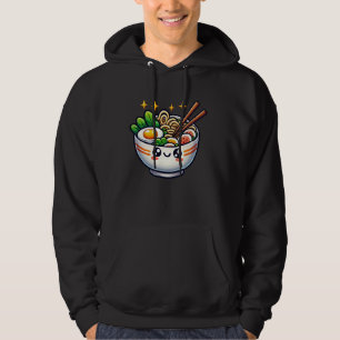 Funny Cute Ramen Noodles Japanese Food Ramen Lover Hoodie