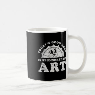 Funny Cute Retro Vintage Art Or Art Teacher Coffee Mug