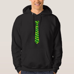 Funny Cute Shamrock Tie Irish Cravat St Patricks D Hoodie