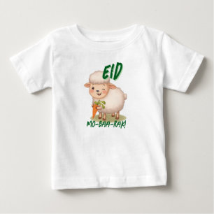 Funny cute Sheep Eid Adha funny Baby Clothes T-Shirt