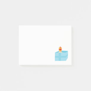 Funny Cute St. Nicholas Dutch Sinterklaas Kids Art Post-it Notes