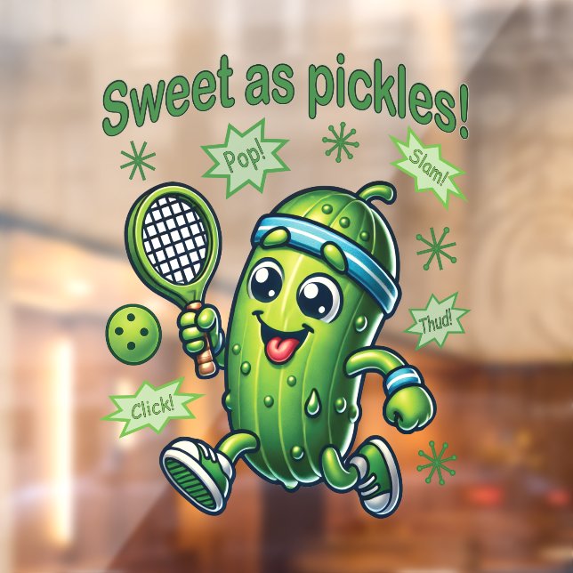 Funny Cute Sweet as Pickles Pickleball (Sheet 2)