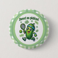 Funny Cute Sweet as Pickles Pickleball